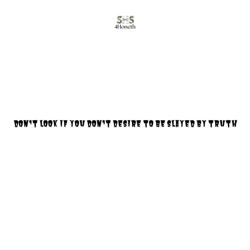 Don’t Look if You don’t want Nirvana.