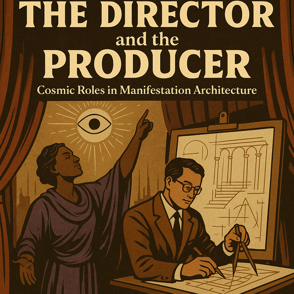 🪐 The Director and the Producer: Cosmic Roles in Manifestation Architecture
