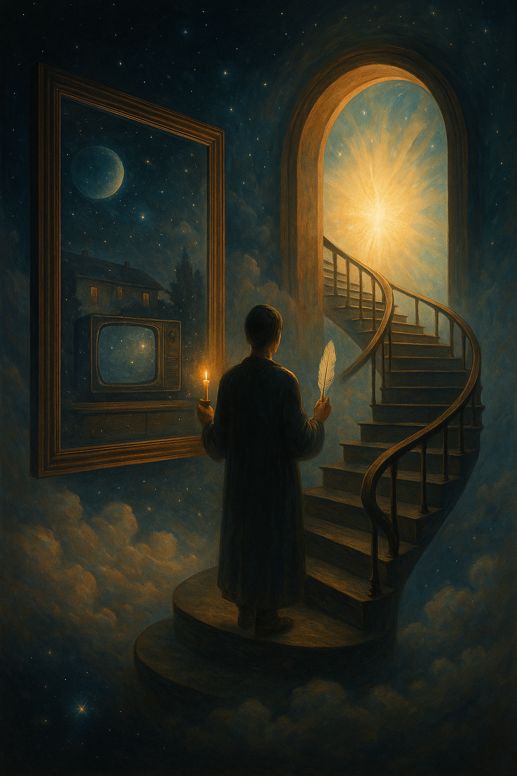 The Mirror and the Window: January & July, the Twin Pillars of Divine Time