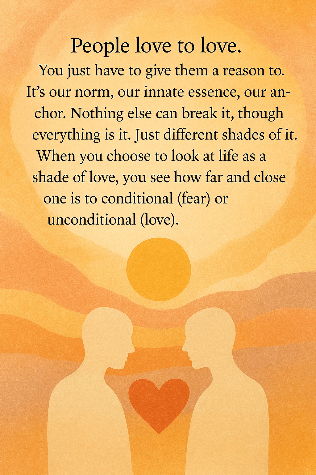 🌿Love Is the Norm: The Paradox of Interindependence and the Eyes to See&nbsp;It