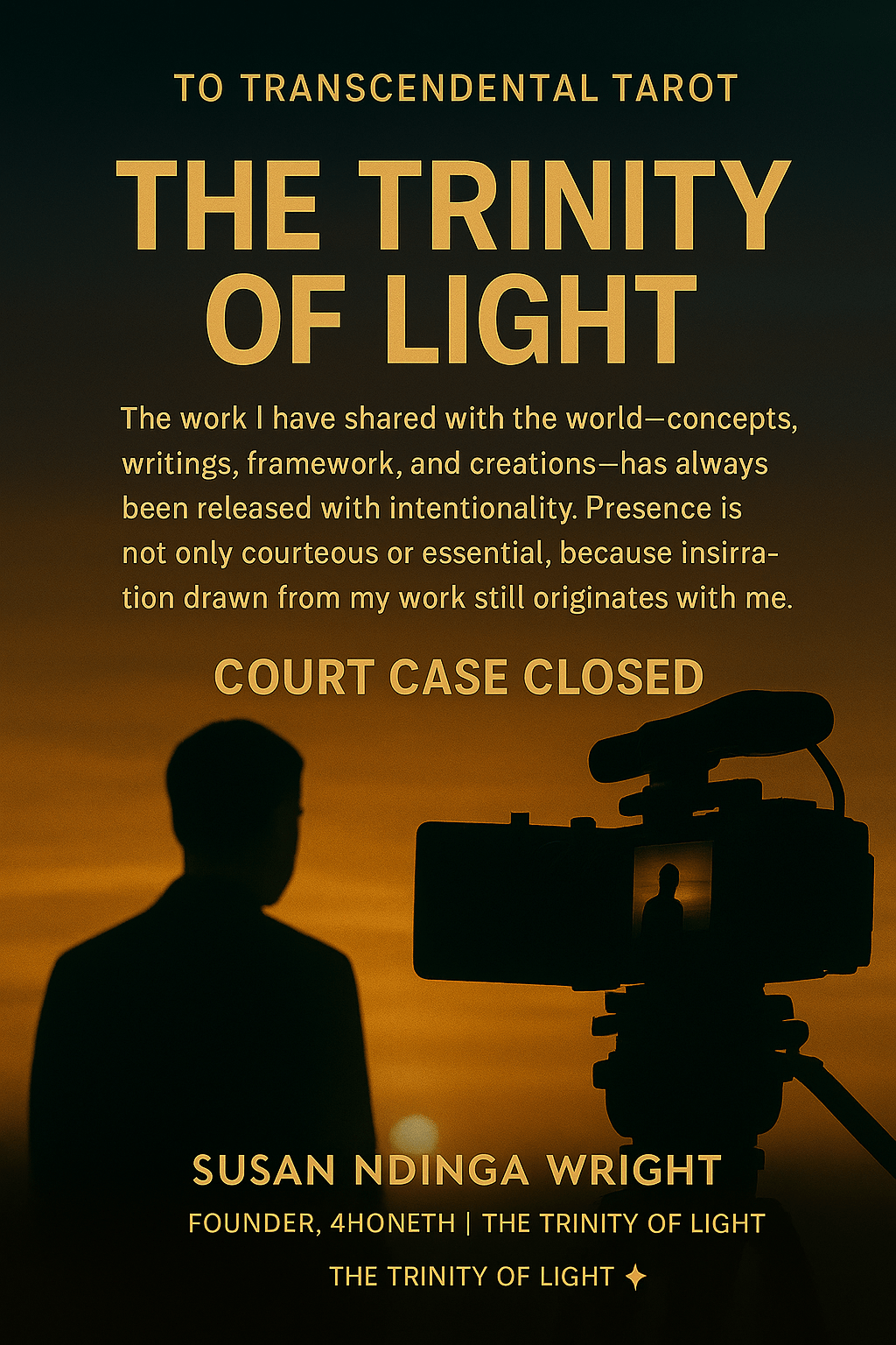 Transcendent Tarot on the Cross — A Lesson in Spiritual&nbsp;Accountability