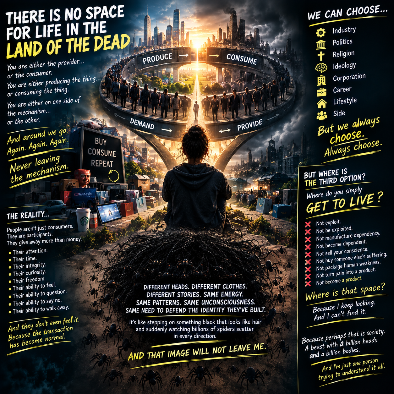 2297: THERE IS NO SPACE FOR LIFE IN THE LAND OF THE DEAD