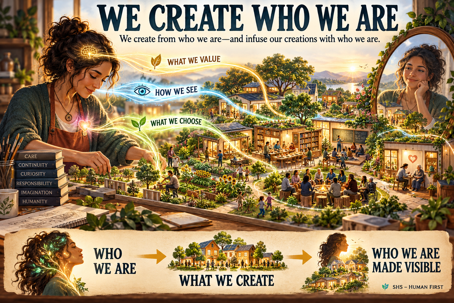 The Identity That Creates: What We Build Reveals Who We Are