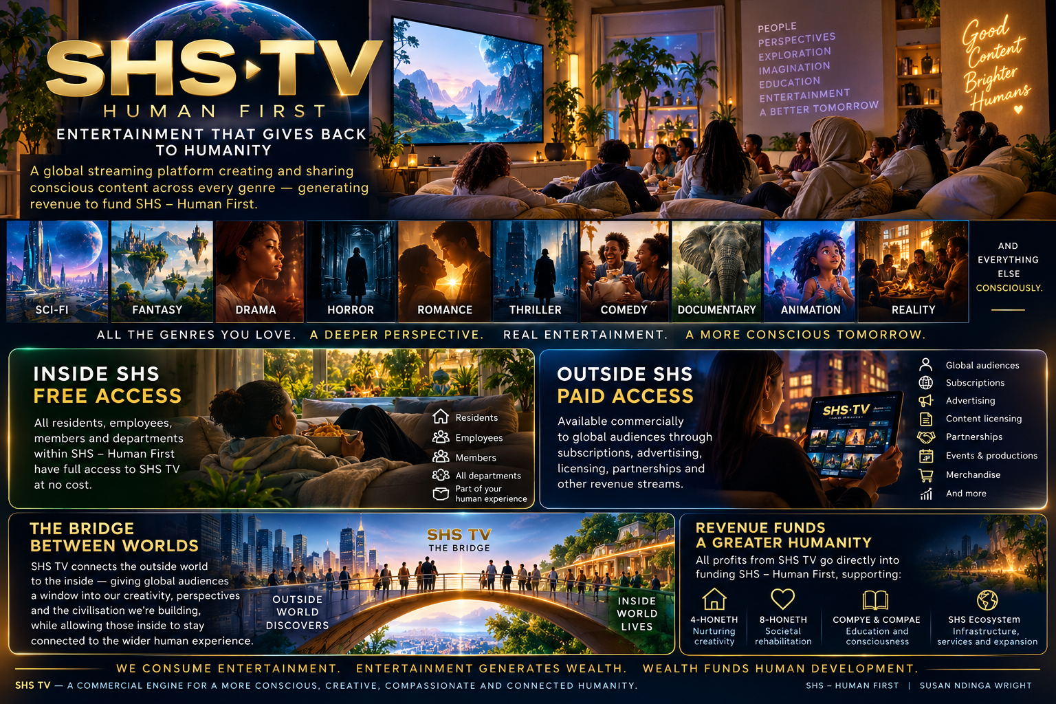 SHS TV — Human First