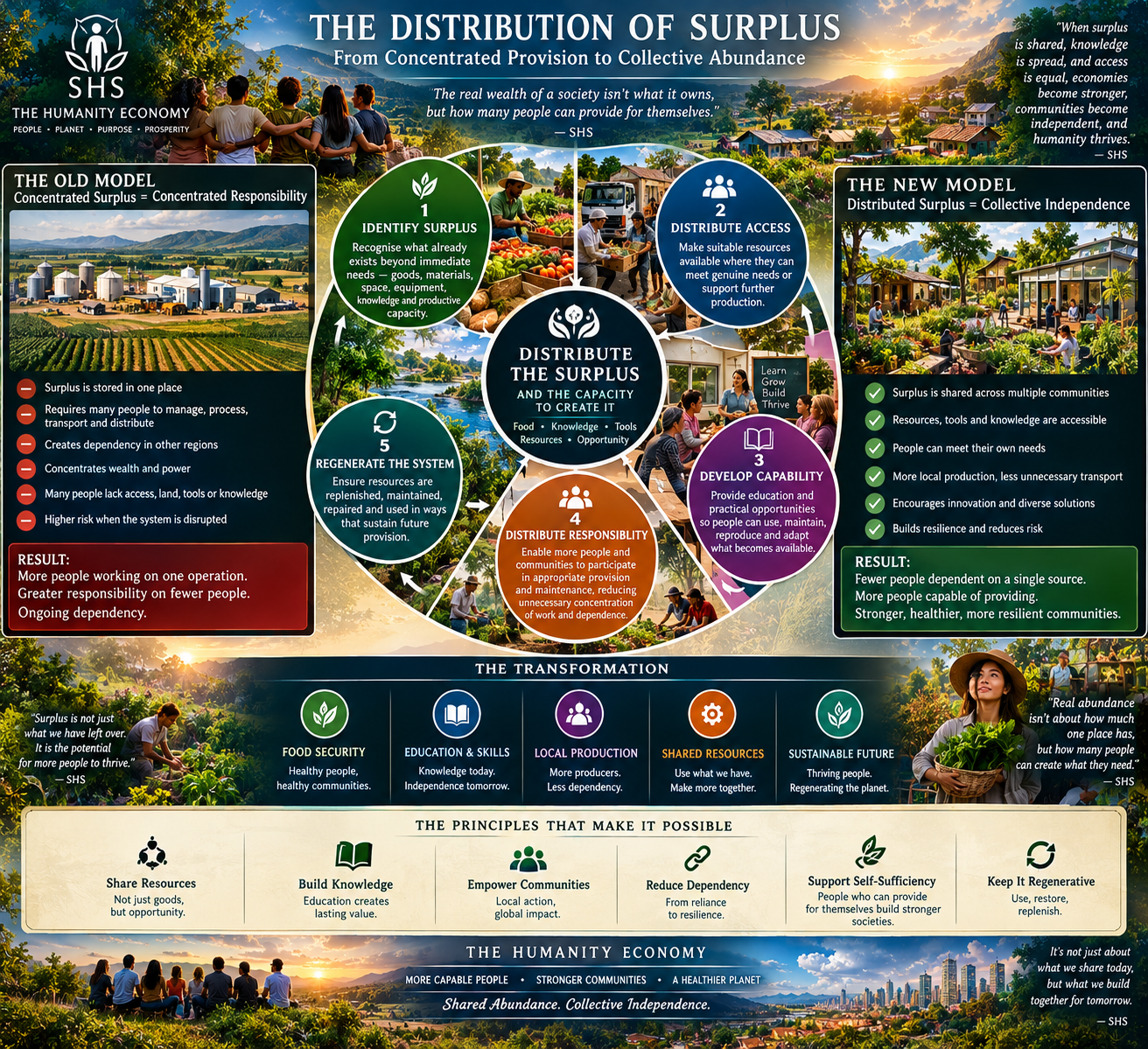 SHS — THE HUMANITY ECONOMY