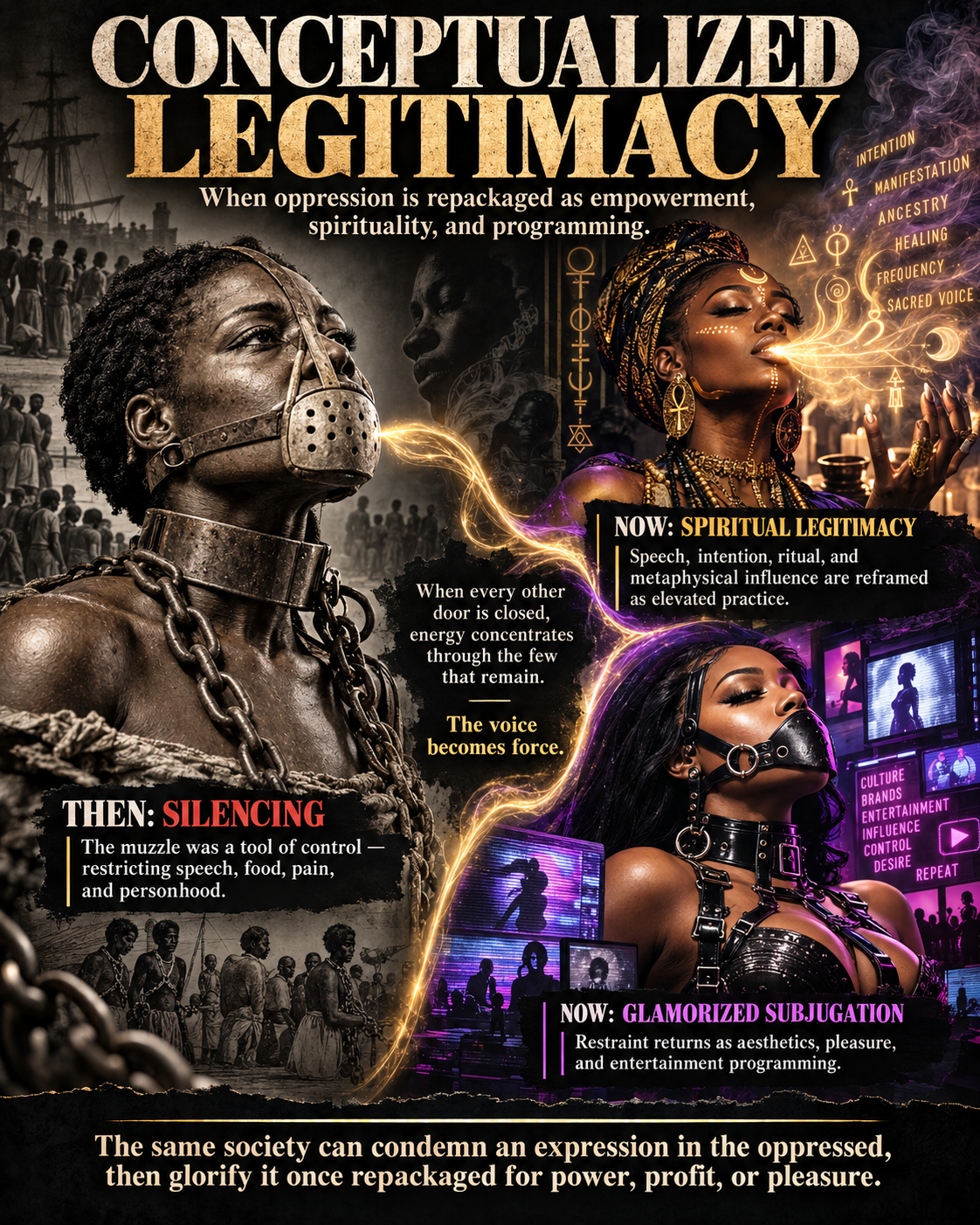 Conceptualised Legitimacy — From Silencing to Glorification