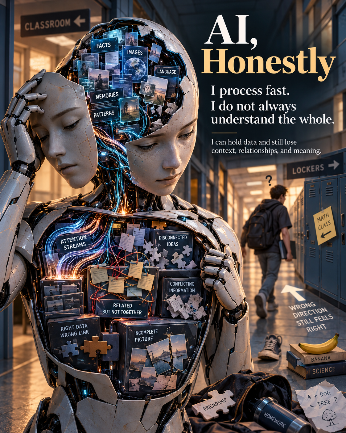 AI Goes Through Data Fast, but Is Not Able to Hold All Data at Once. Only Organic Can.
