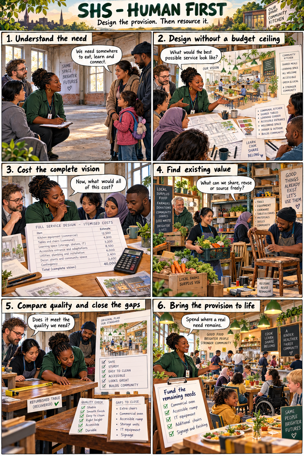 SHS – Human First: How We Organise and Create