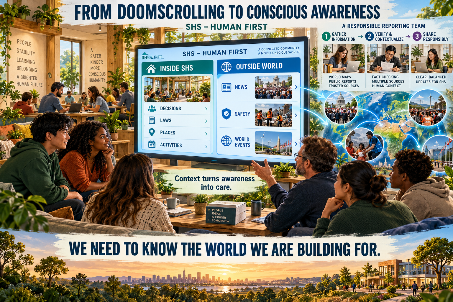 From Doomscrolling to Conscious Awareness